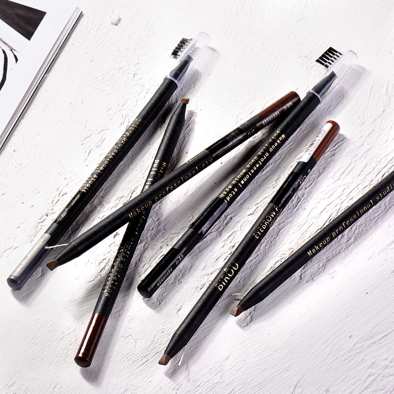 Hard-core mist pull line eyebrow pencil waterproof and sweat-proof natural long-lasting non-smudge non-marking makeup artist special