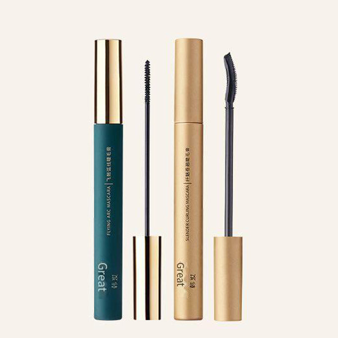Curling Mascara Waterproof, Sweatproof, Not Smudge-resistant, Long-lasting Lashes