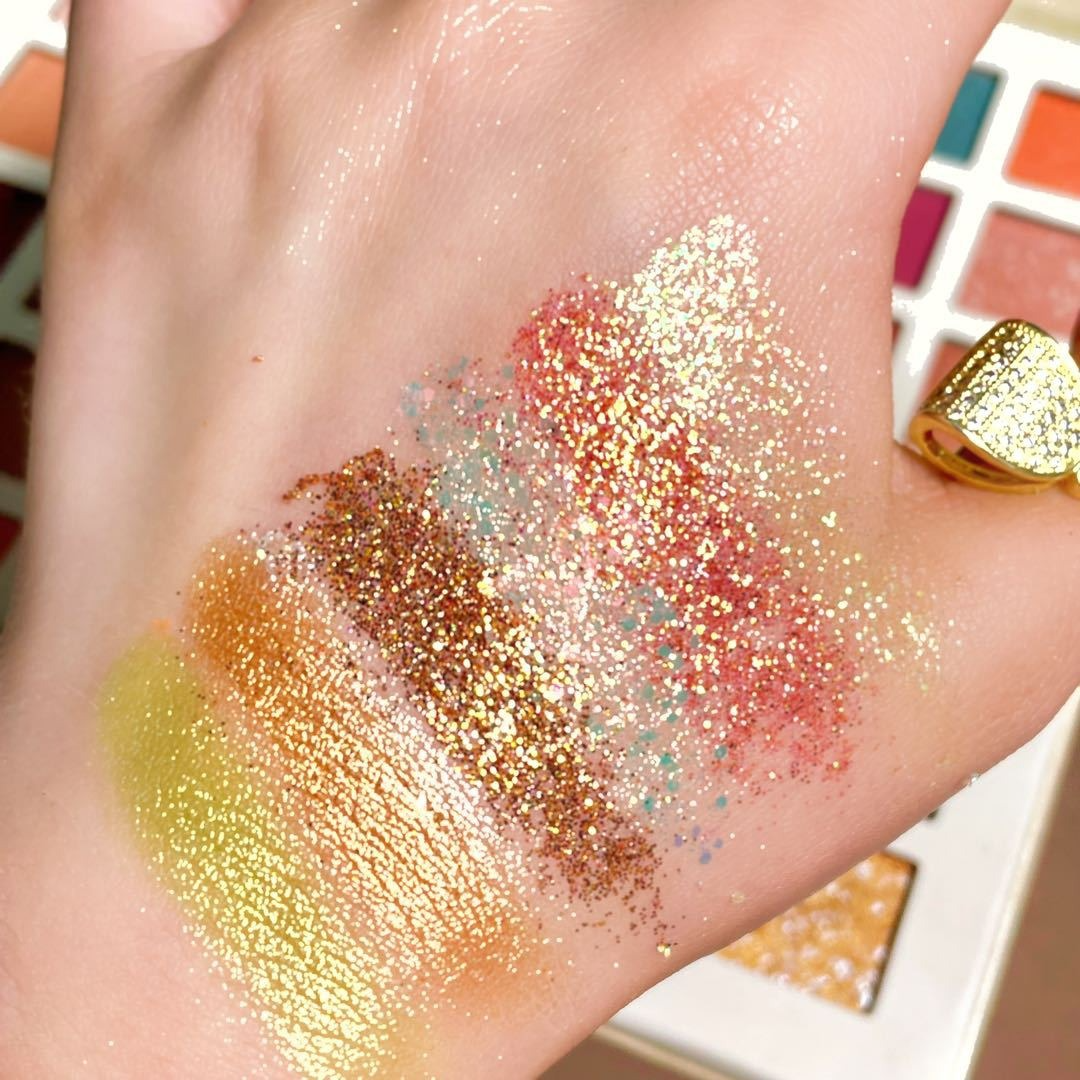 Forty-two-color cream lovers eyeshadow palette matte pearlescent sequins fine shimmer brighten all-match eyeshadow