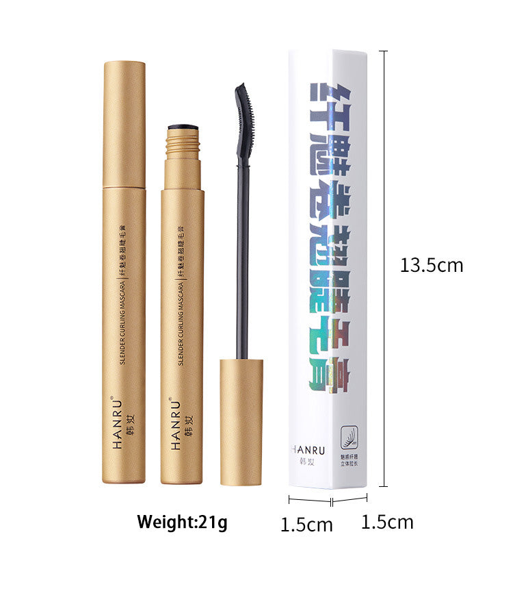 Curling Mascara Waterproof, Sweatproof, Not Smudge-resistant, Long-lasting Lashes