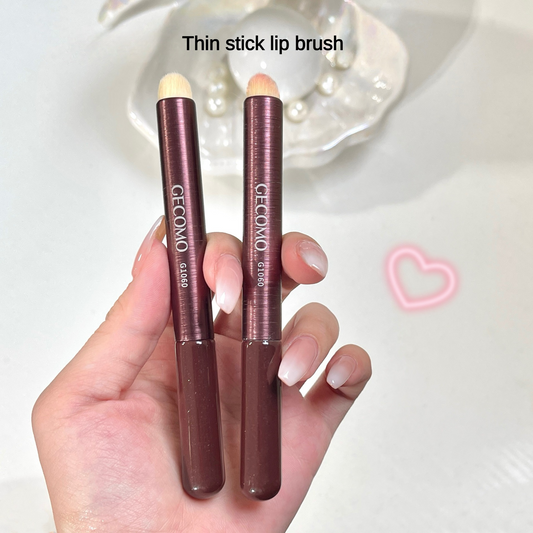 Lip Brush Lipstick Brush Smudged Round Head Concealer Lip Brush Cosmetic Brush Professional Portable Concealer