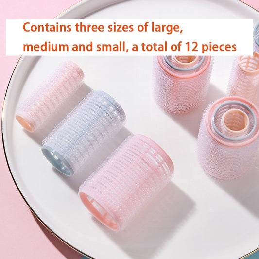 Hair curler, air bangs, lazy hair curler, stereotyped self-adhesive plastic clip