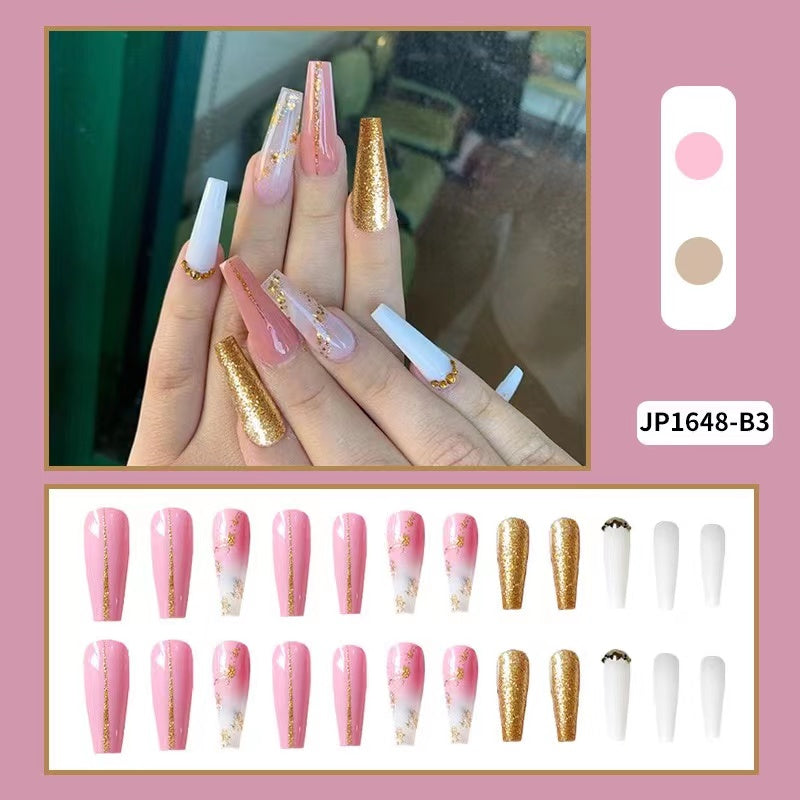 【Medium and long】Best-selling European and American manicures