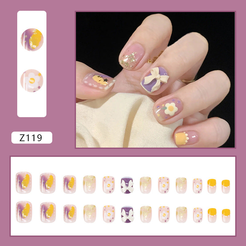 Shiny Nail Art