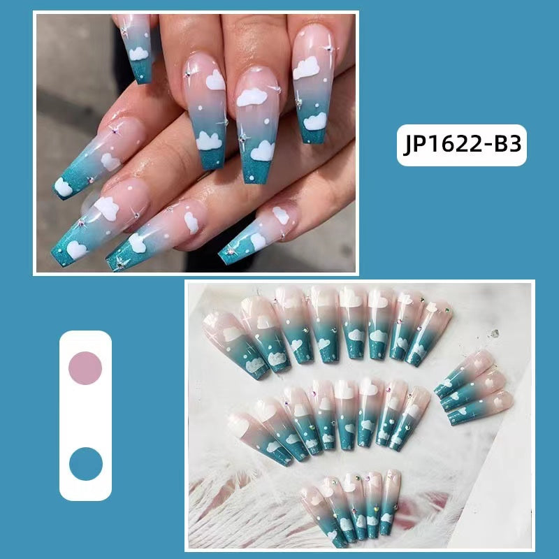 【Medium and long】Best-selling European and American manicures