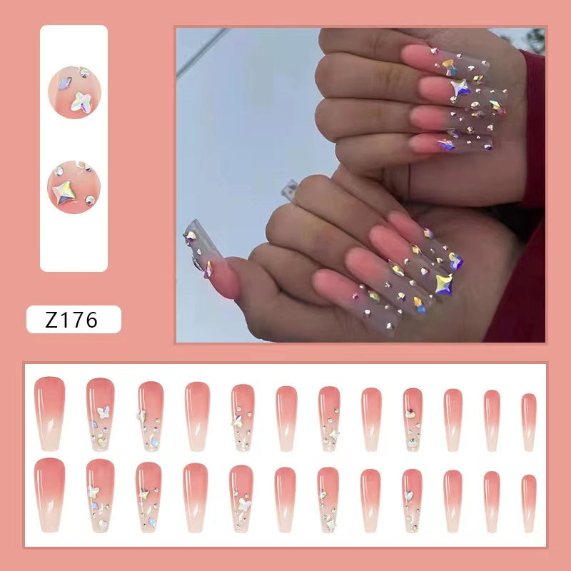 【Medium and long】Best-selling European and American manicures