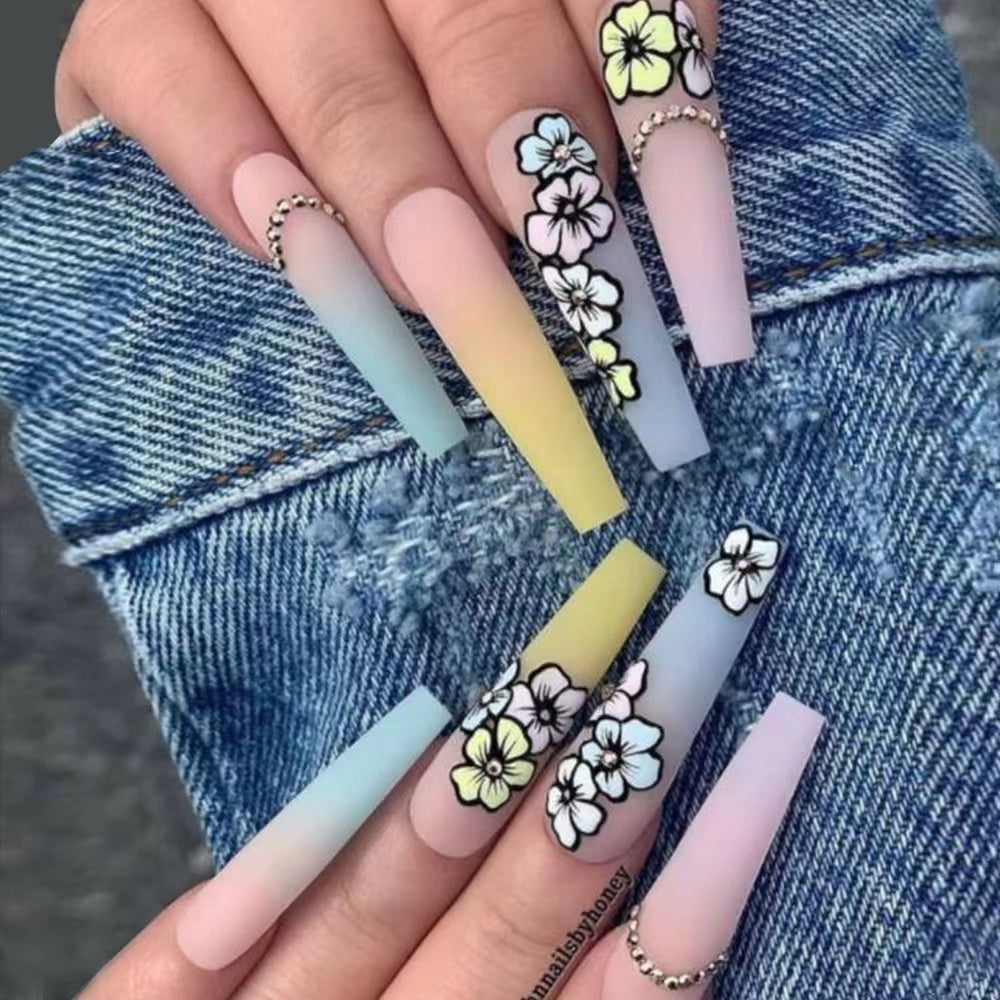 【Medium and long】Best-selling European and American manicures